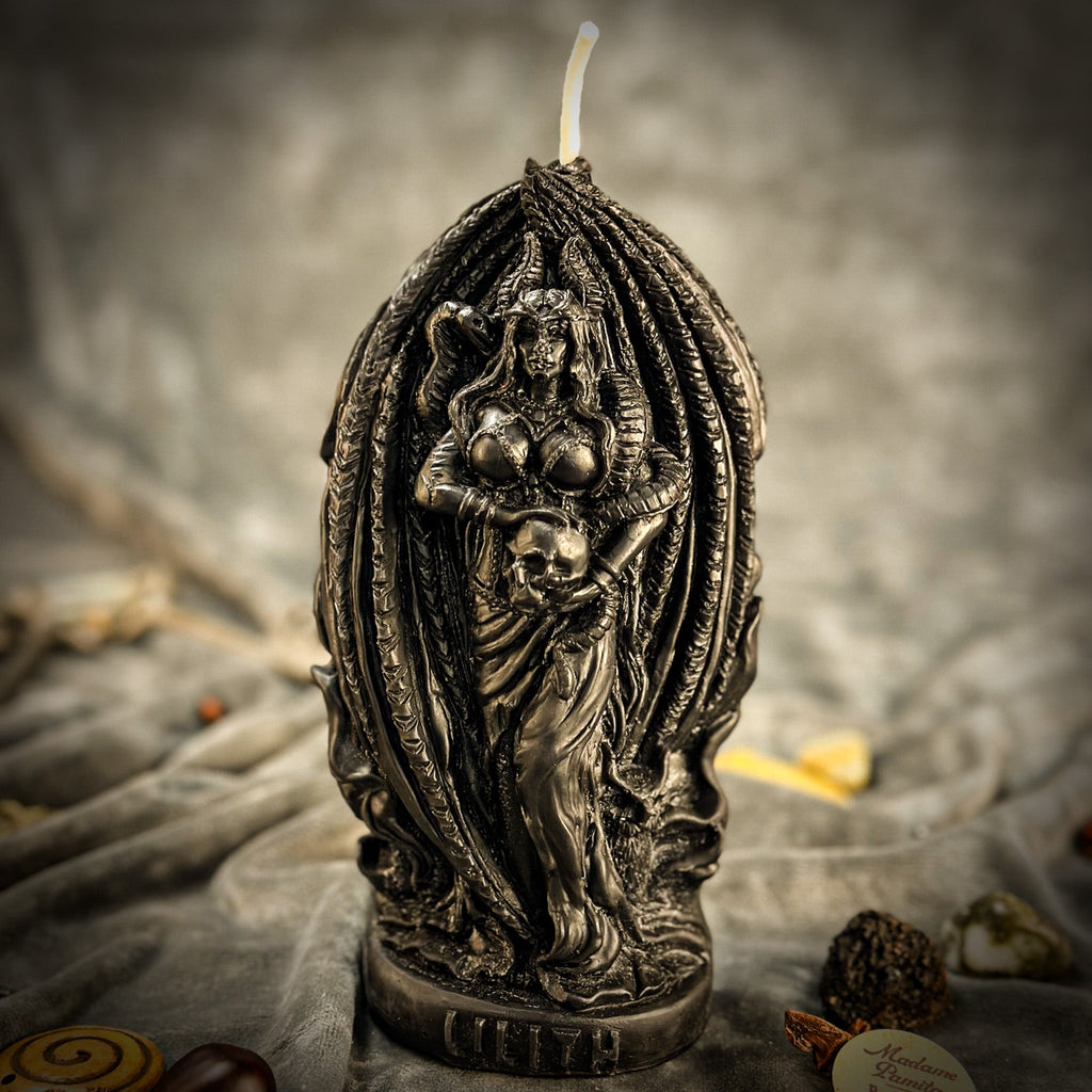 Lilith Feminine Empowerment Candle Spell Kit - Independence & Goddess Magic