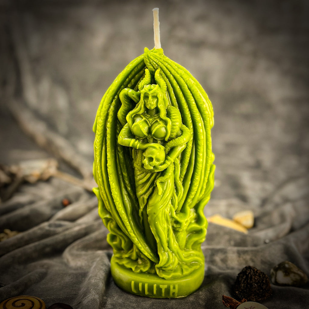 Lilith Feminine Empowerment Candle Spell Kit - Independence & Goddess Magic