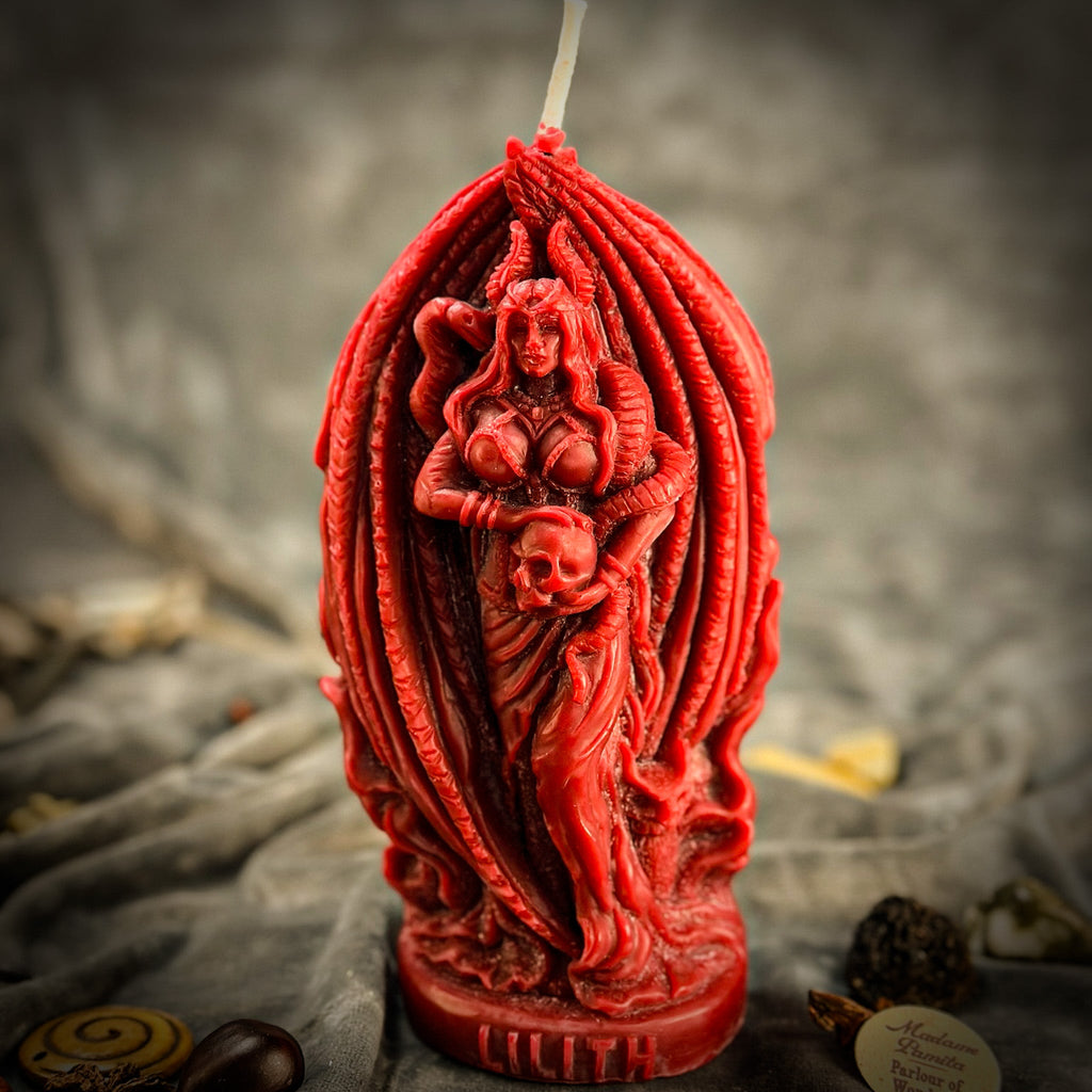 Lilith Feminine Empowerment Candle Spell Kit - Independence & Goddess Magic