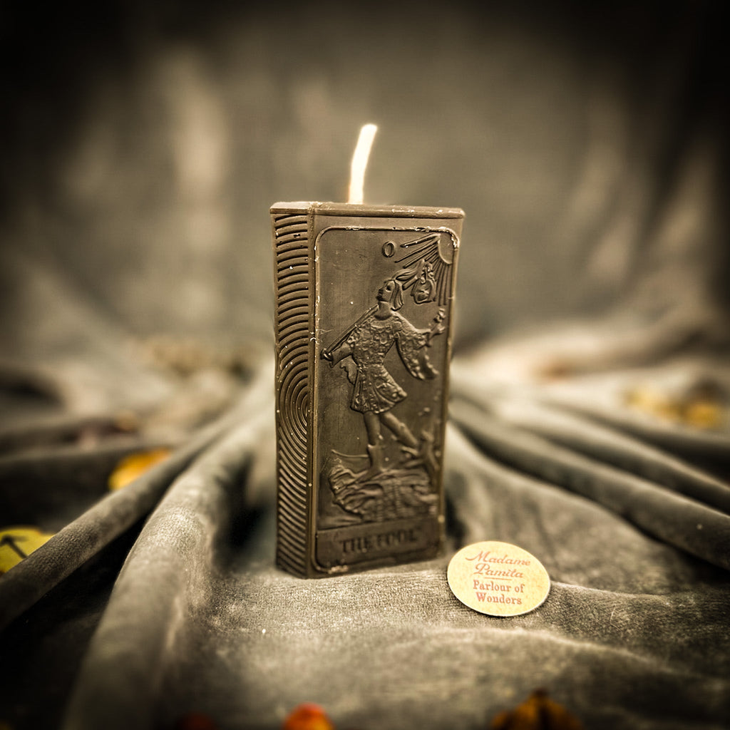 The Fool Candle Spell Kit - New Beginnings & Adventure Magic